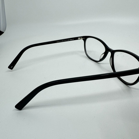Warby Parker Daisy W100 Eyeglass frame 54-17-142 Black plastic H10543 - Picture 4 of 7